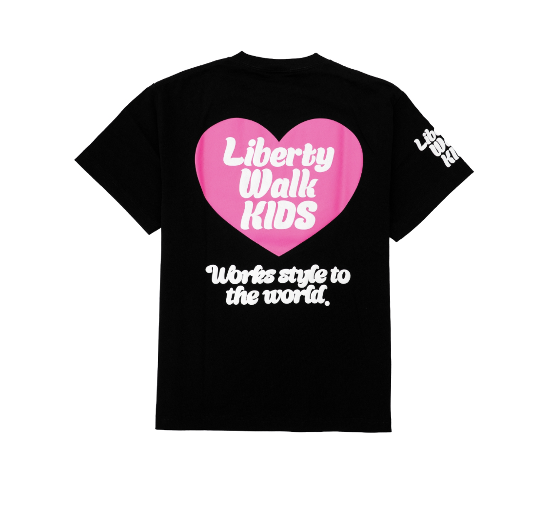 【LIBERTY WALK】0418發售新品 LB Heart Logo Tee