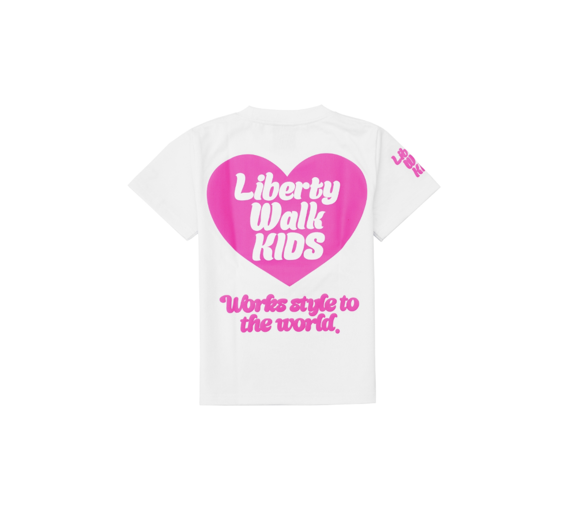 【LIBERTY WALK】童裝 0418發售新品 LB Kids Heart Logo Tee