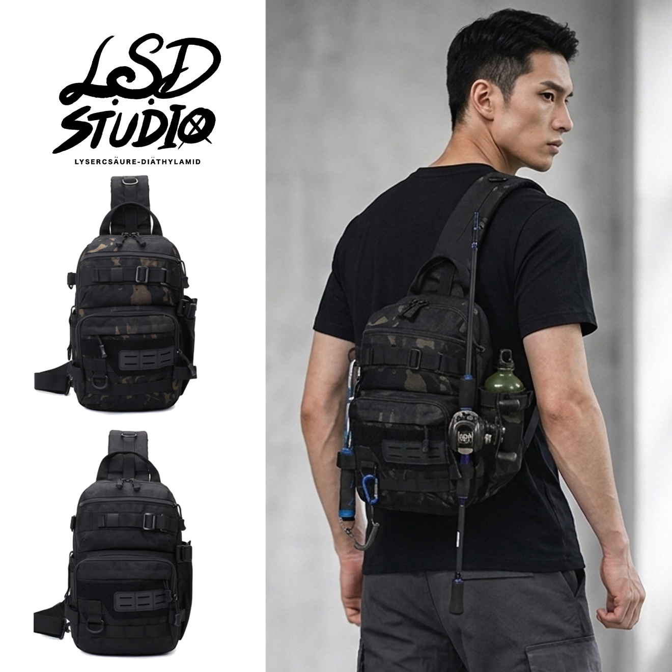 單肩 x 造型推薦款｜坦克系列突進戰術單肩包【BGYDH17】