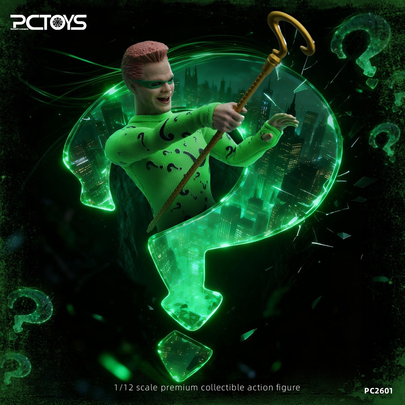 (Pre-Order) PCToys- 1/12 Mr Question Mark Action Figure (PC2601)