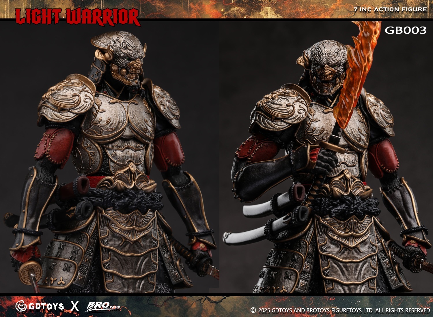 Brotoys 1/12 Light Warrior Action Figure (GB003)