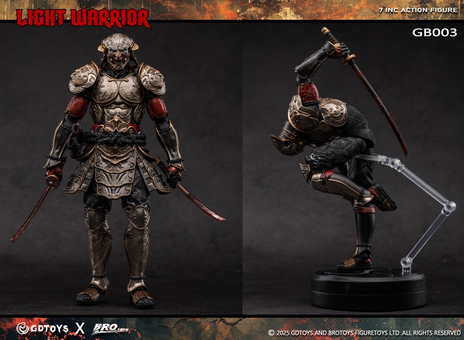 Brotoys 1/12 Light Warrior Action Figure (GB003)