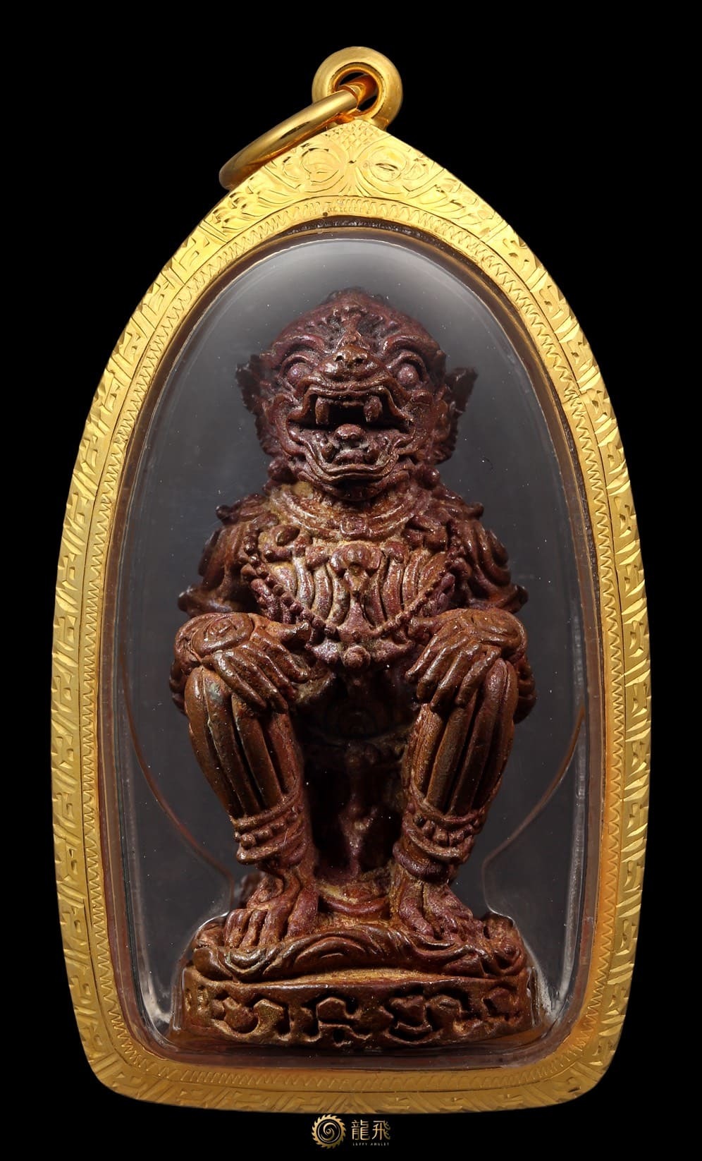 Looplor Hanuman Copper Material—LP Sakhorn Wat Nongkrap BE2552