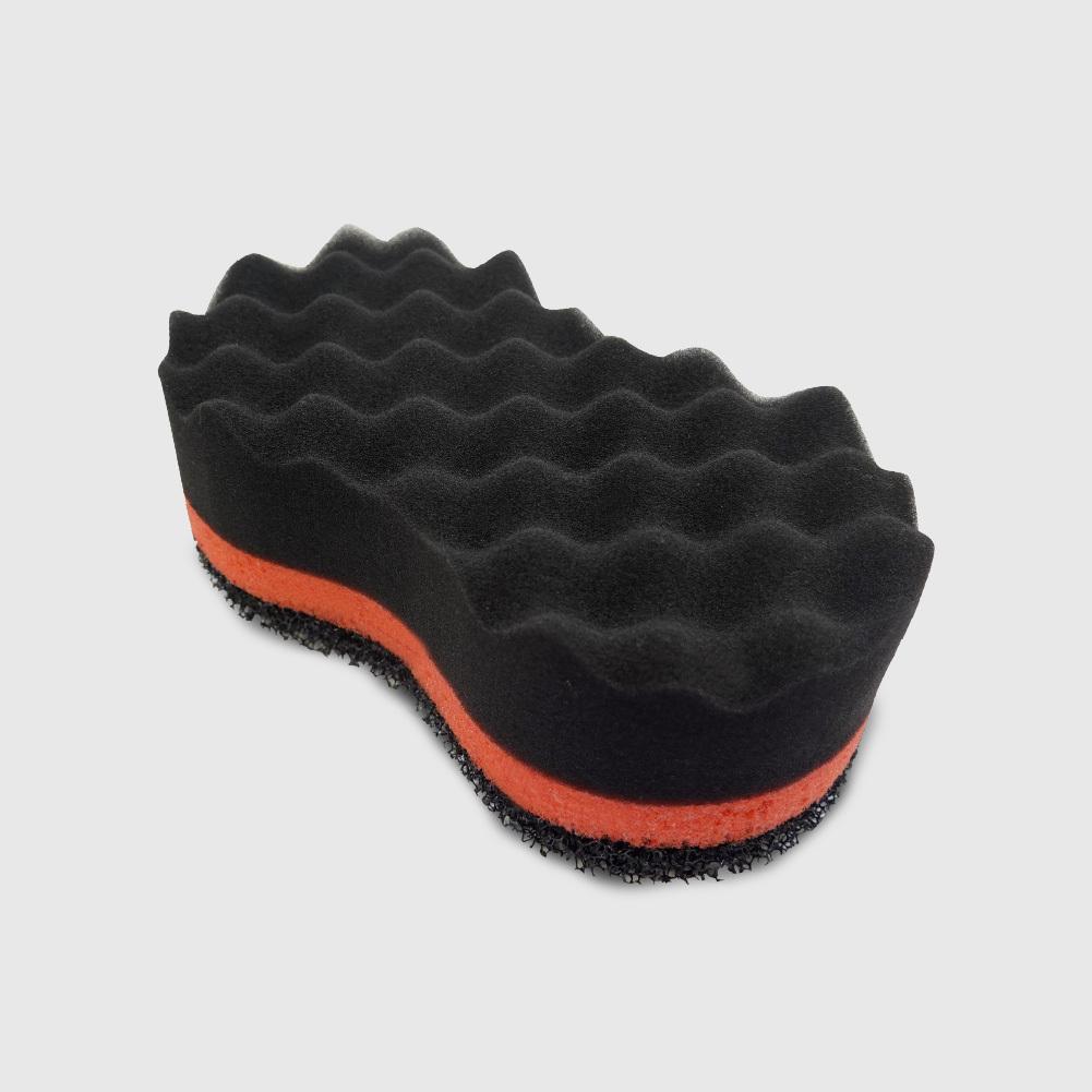 洗車工具｜三層大波浪洗車海綿