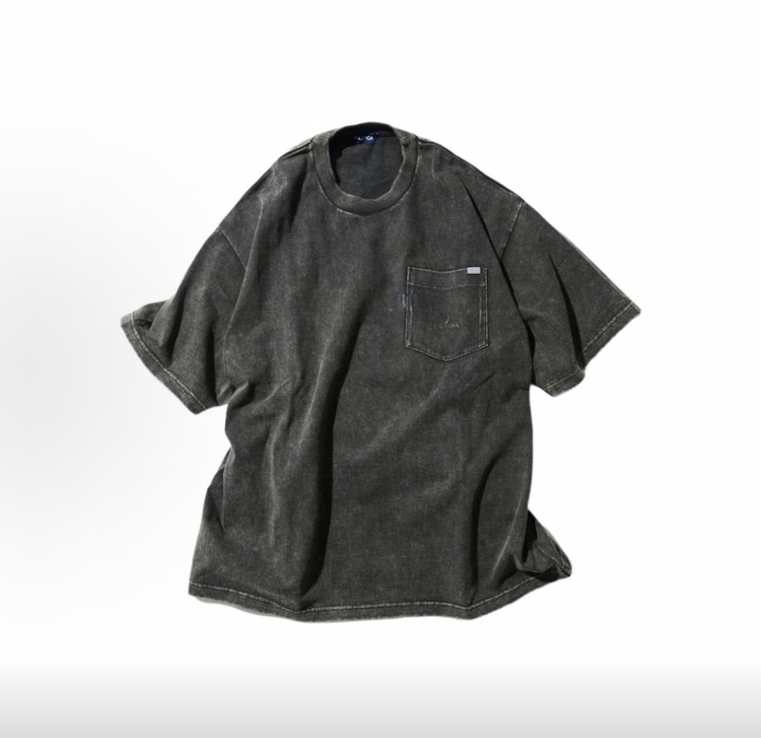 Nautica 水洗隱形徽標短T (5色)