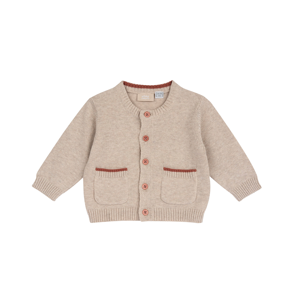 南非探險-提織犀牛V領針織外套