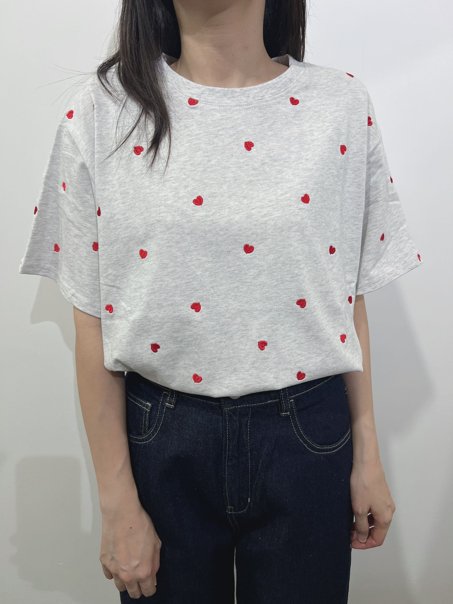 MT 心型刺繡短袖T卹