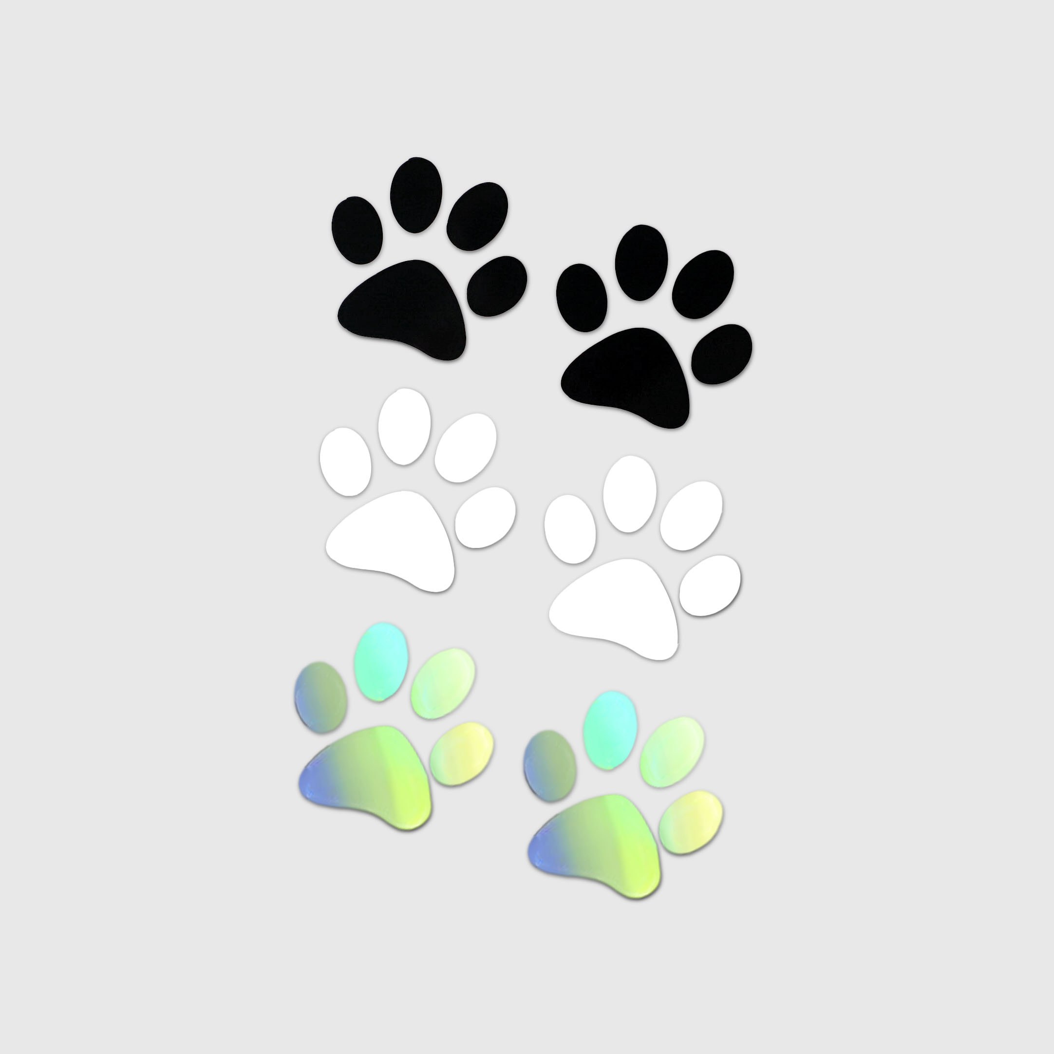 創意車貼系列【貓腳印車身潮貼】