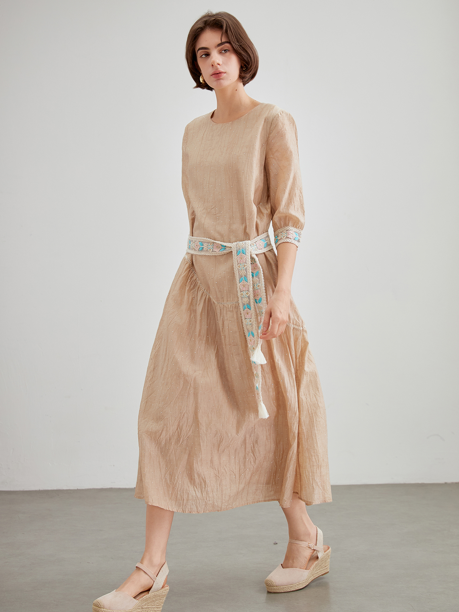 mi-tu ethnic style dress