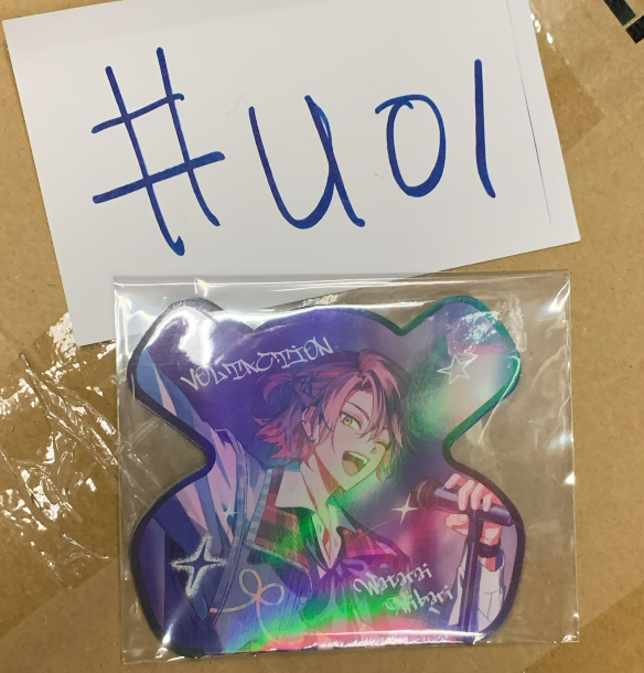 彩虹社 雲雀 紙品 #U01