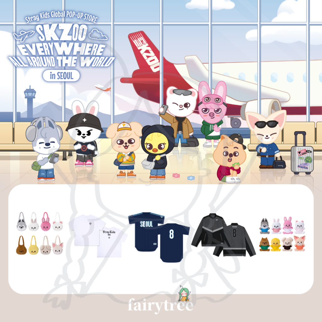 預 Stray Kids EVERYWHERE ALL AROUND THE WORLD 首爾快閃店 周邊 二