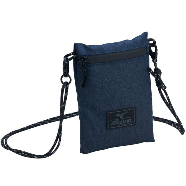 Mizuno D3TMC50414 斜肩小袋 側背包 肩背 斜背 深藍