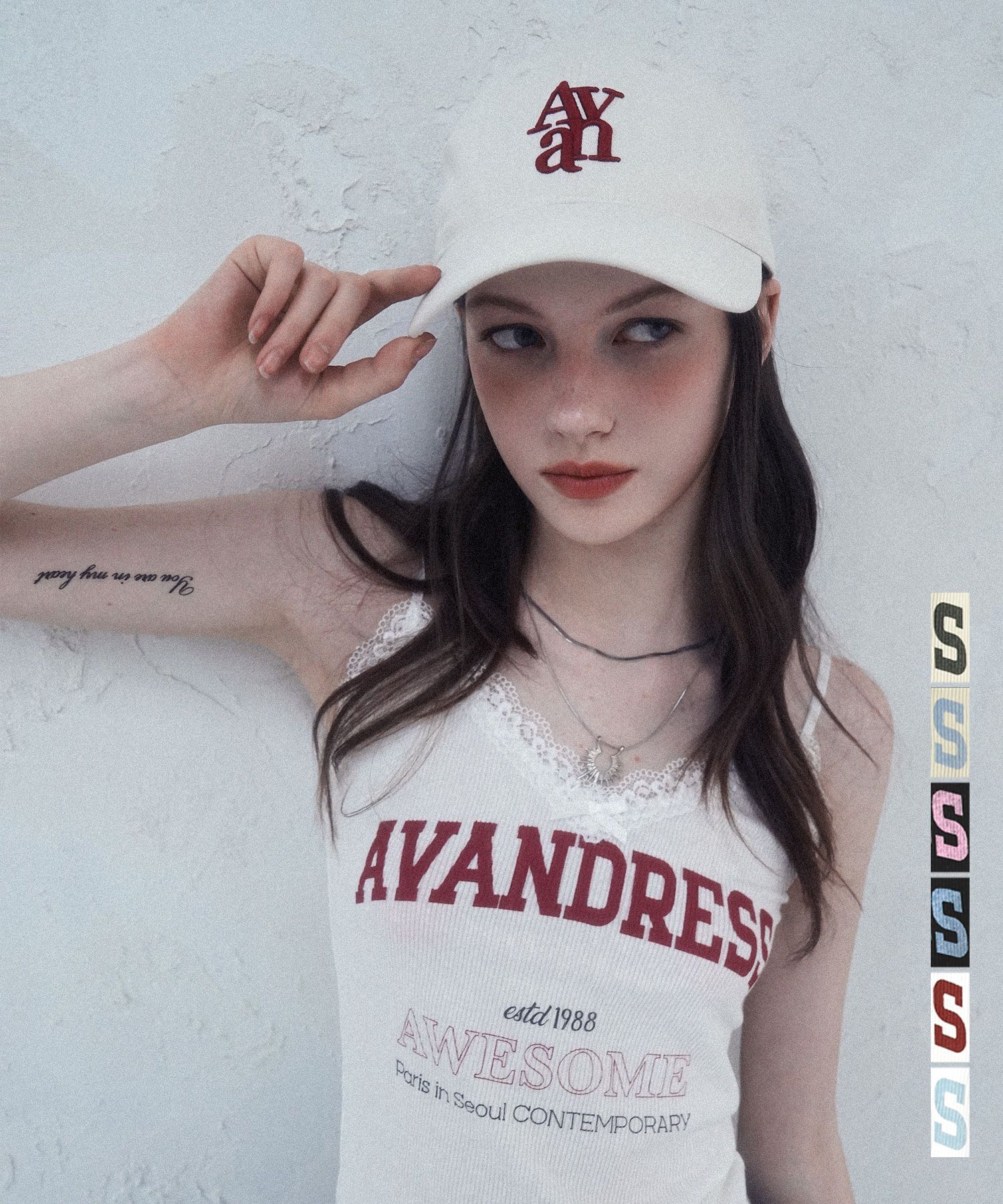 AVANDRESS 蕾絲無袖上衣 AD52TS15