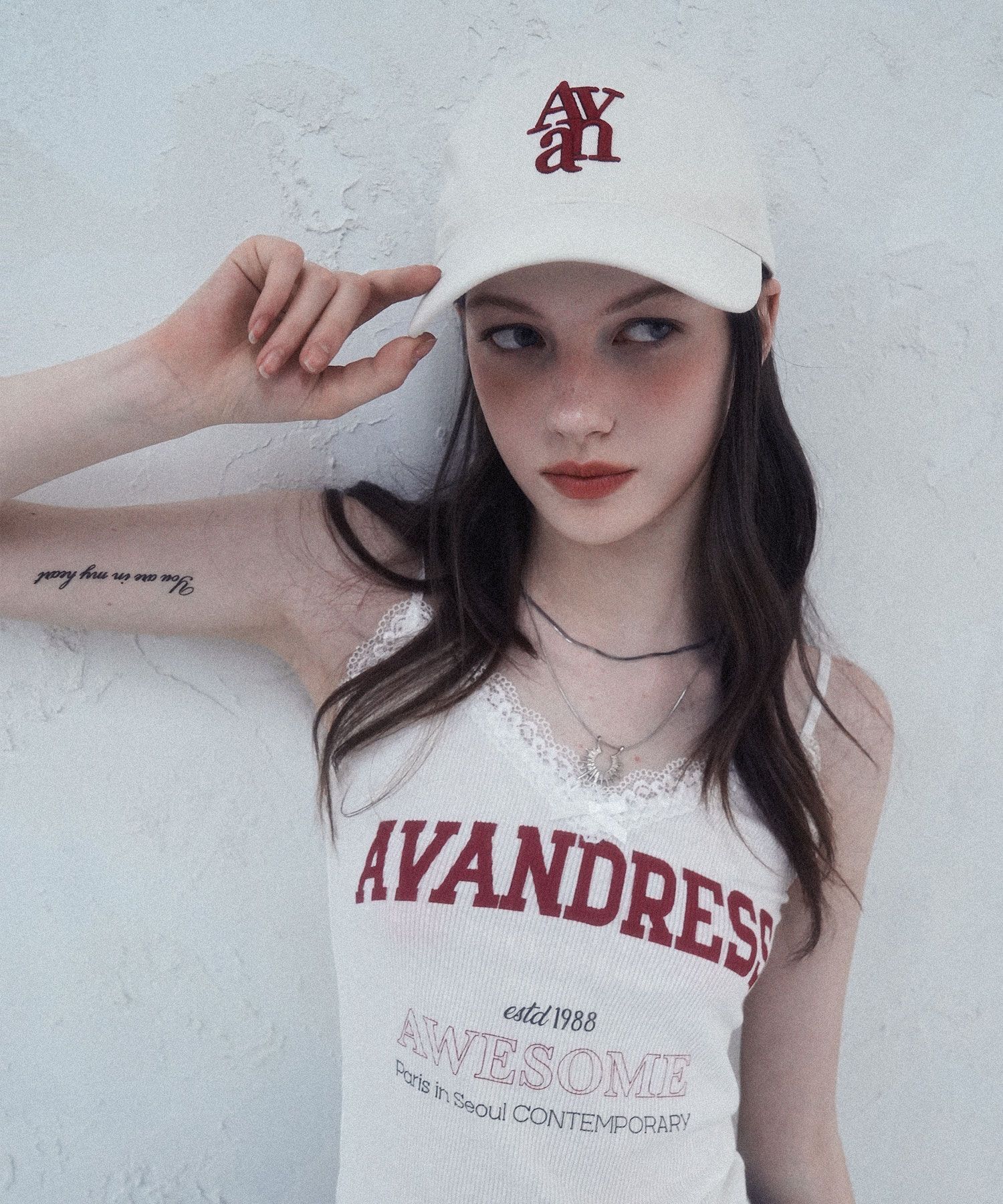 AVANDRESS 蕾絲無袖上衣 AD52TS15