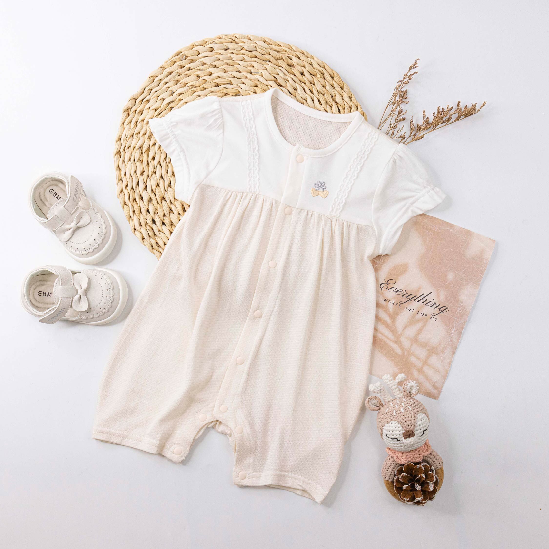 純淨系列 甜甜心型櫻桃親膚連身衣 (T6022)