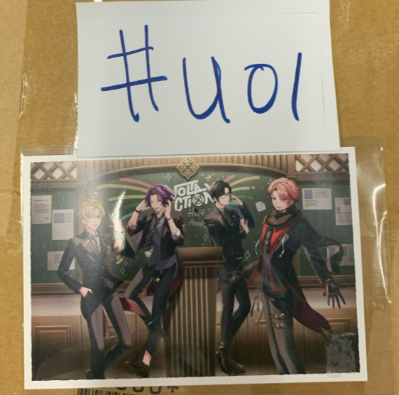 彩虹社 VOLTACTION 明信片#U01