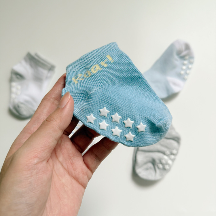 簡約素面條紋襪子組