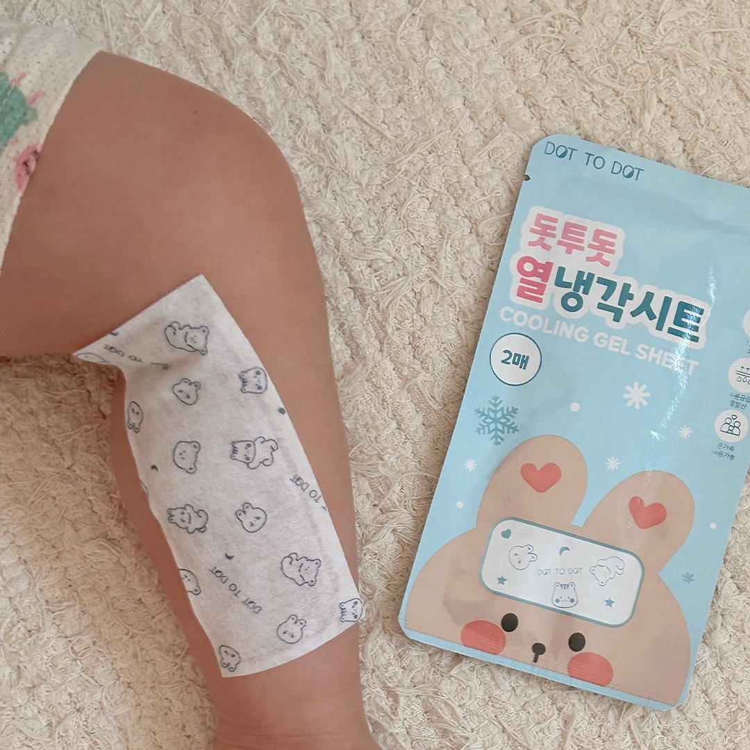 DOTTODOT x AGUARD 寶寶冰涼退熱貼 (6片/盒)