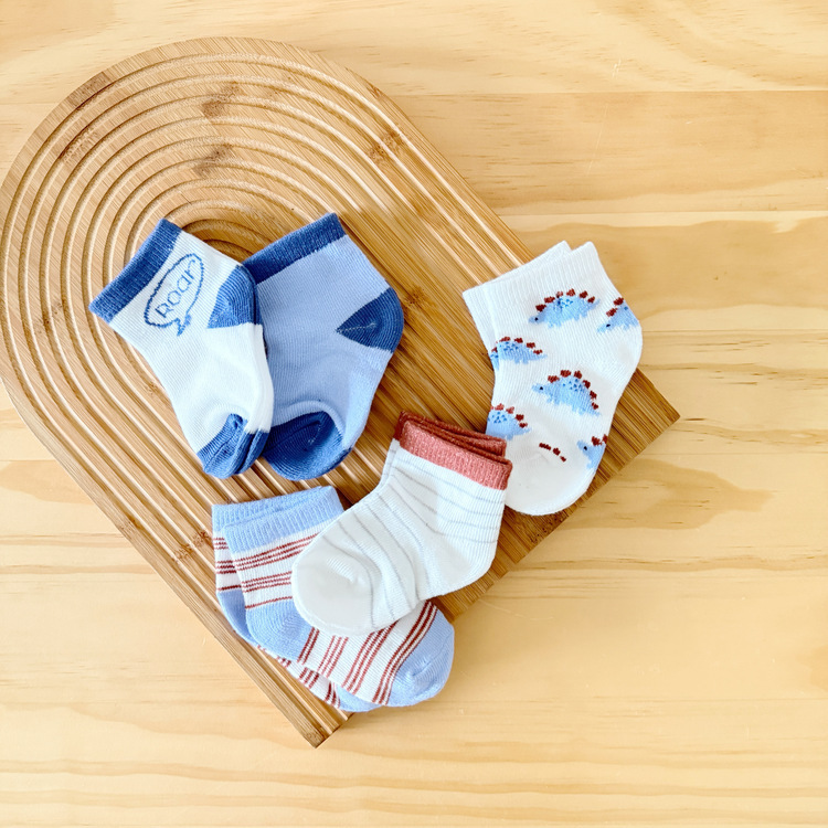 可愛恐龍襪子組