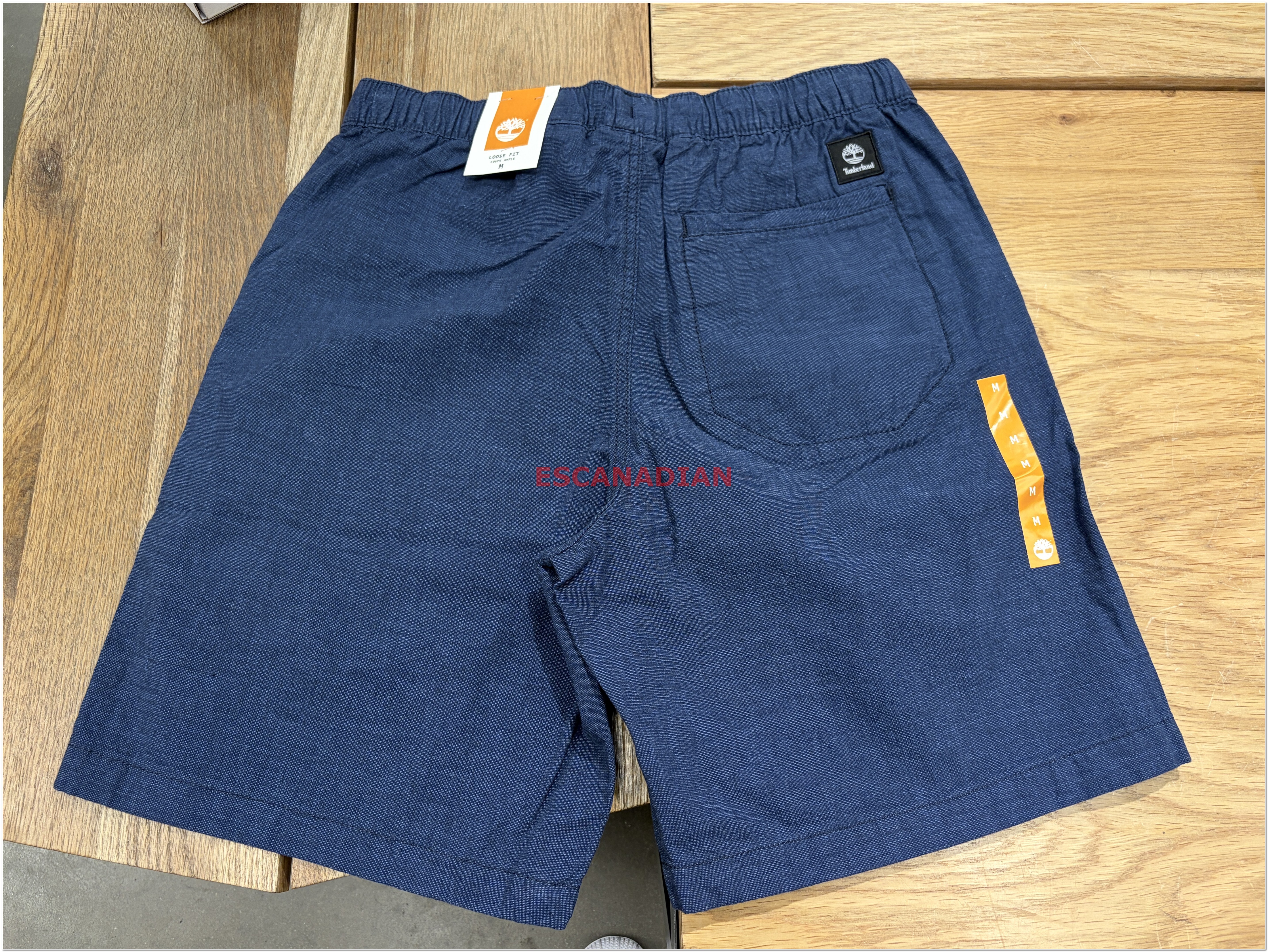 Timberland 男大人 輕便休閒 軟牛仔短褲