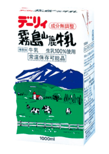 【乾貨】北海道乳業日本霧島山麓牛乳 1盒