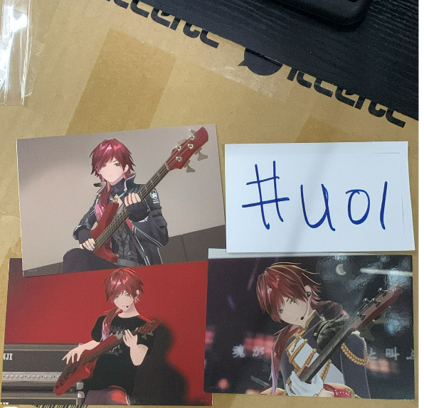 彩虹社 Lauren 相卡 set #U01