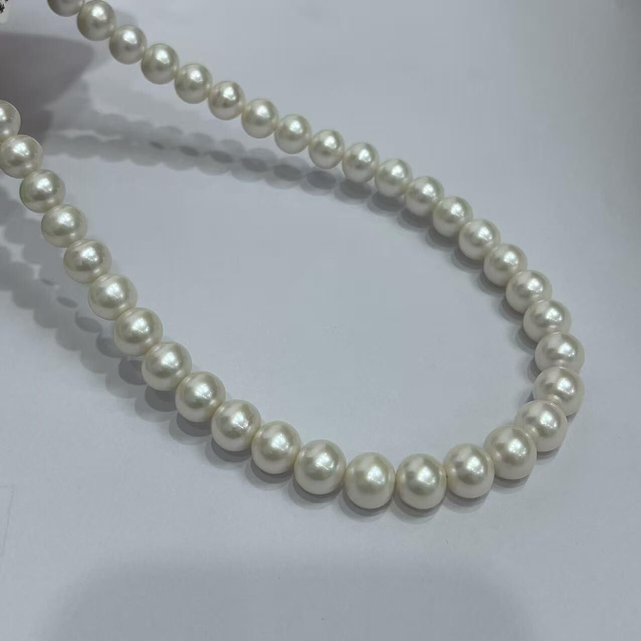 (YA79) 9-12MM天然淡水珍珠串鏈 (S925)- #珍珠 #2104PE