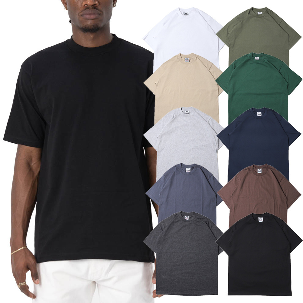 男女款 PRO CLUB HEAVYWEIGHT COTTON T-SHIRT 10色 磅數6.5oz 純棉 短T 素T【PROHWTS01】