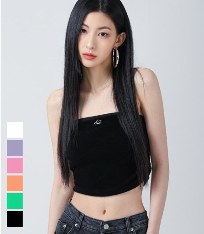 AVANDRESS Vivid Moon Terry 短版上衣 AD42TS26