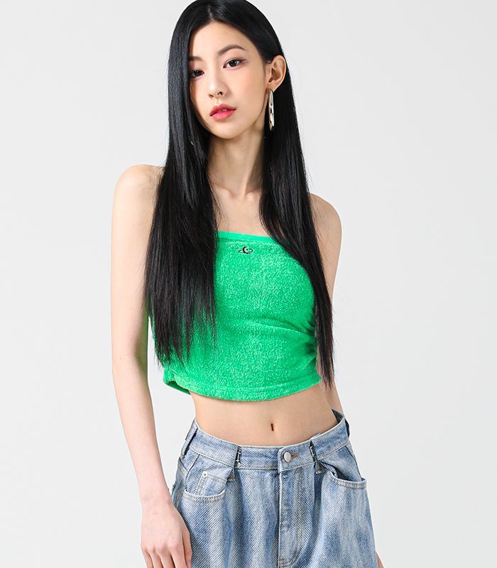 AVANDRESS Vivid Moon Terry 短版上衣 AD42TS26