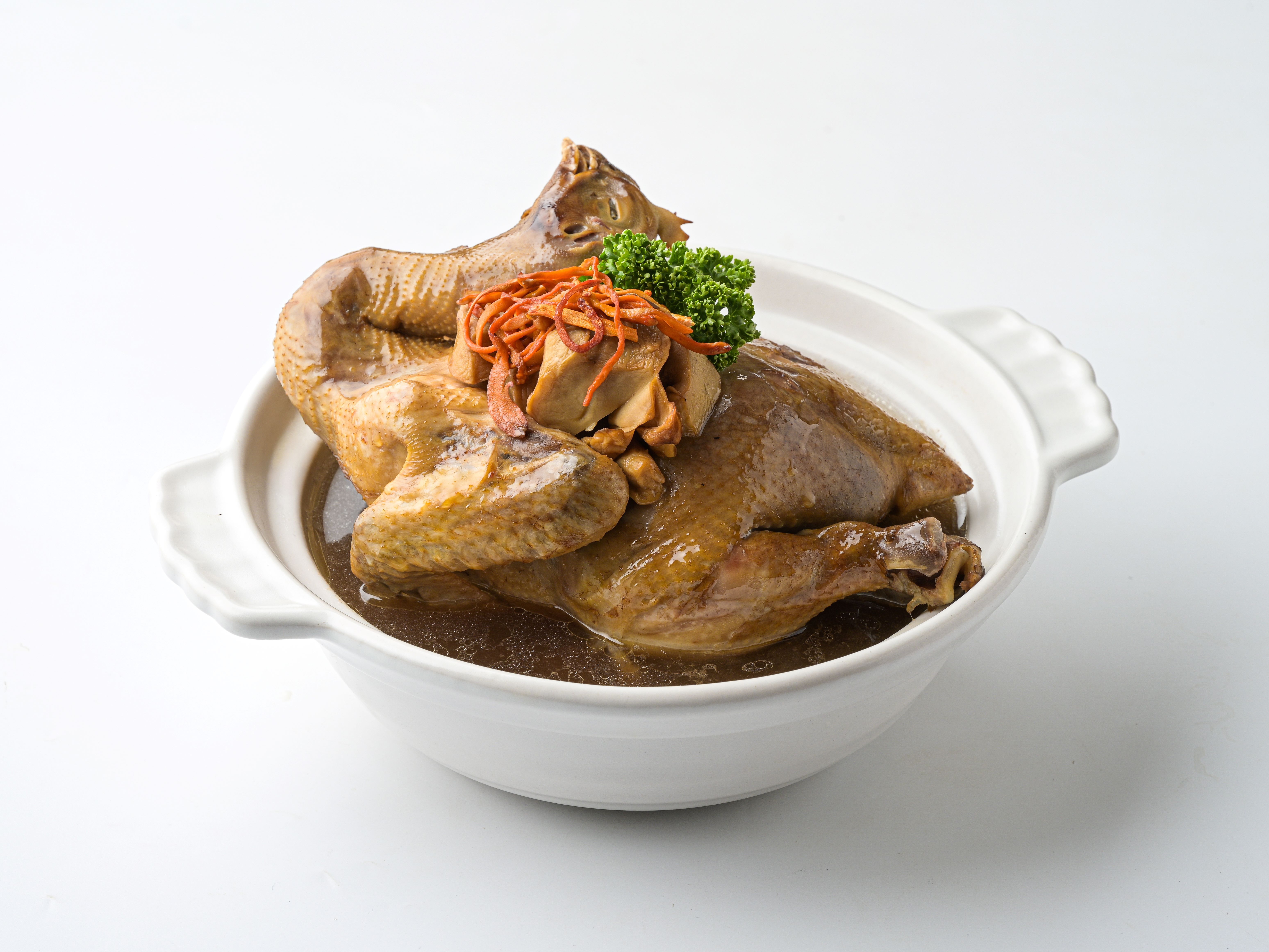 Golden Cordyceps Chicken Soup