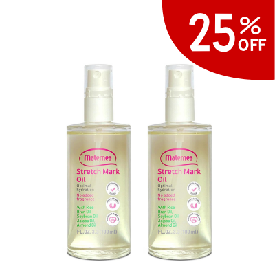 【75折】Maternea 彈力滋養護膚油2件組（EXP: 02/2027)