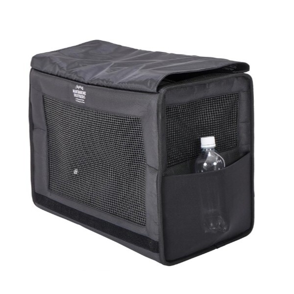 日本Mandarine Brothers Brixton CarryBackpack -WIDE- 寵物手提袋-黑色L碼