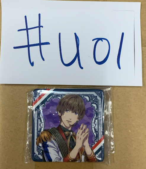 歌之王子殿下 瑛二 襟章  #U01