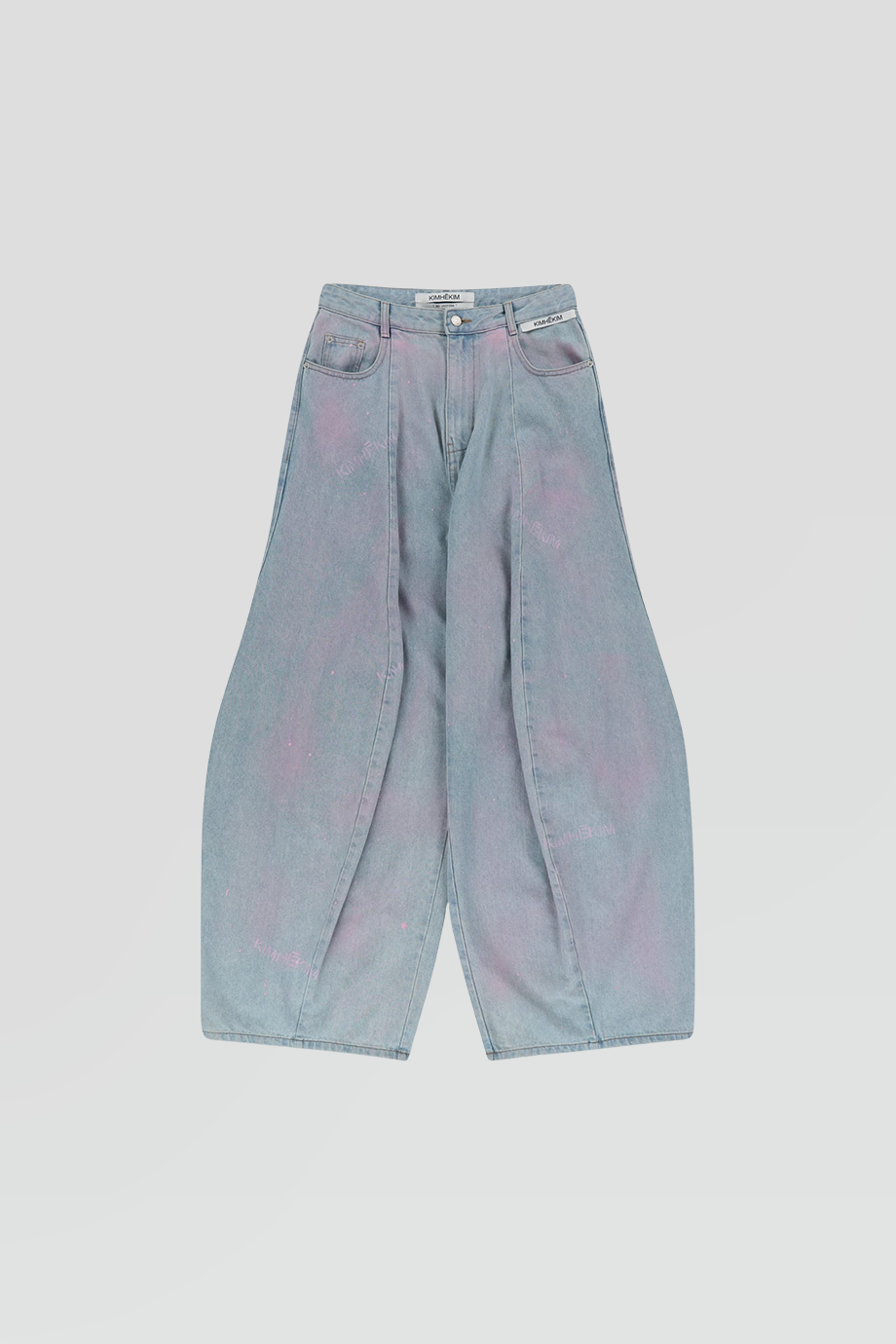 KIMHEKIM｜SPRAY 噴染效果寬版氣球褲