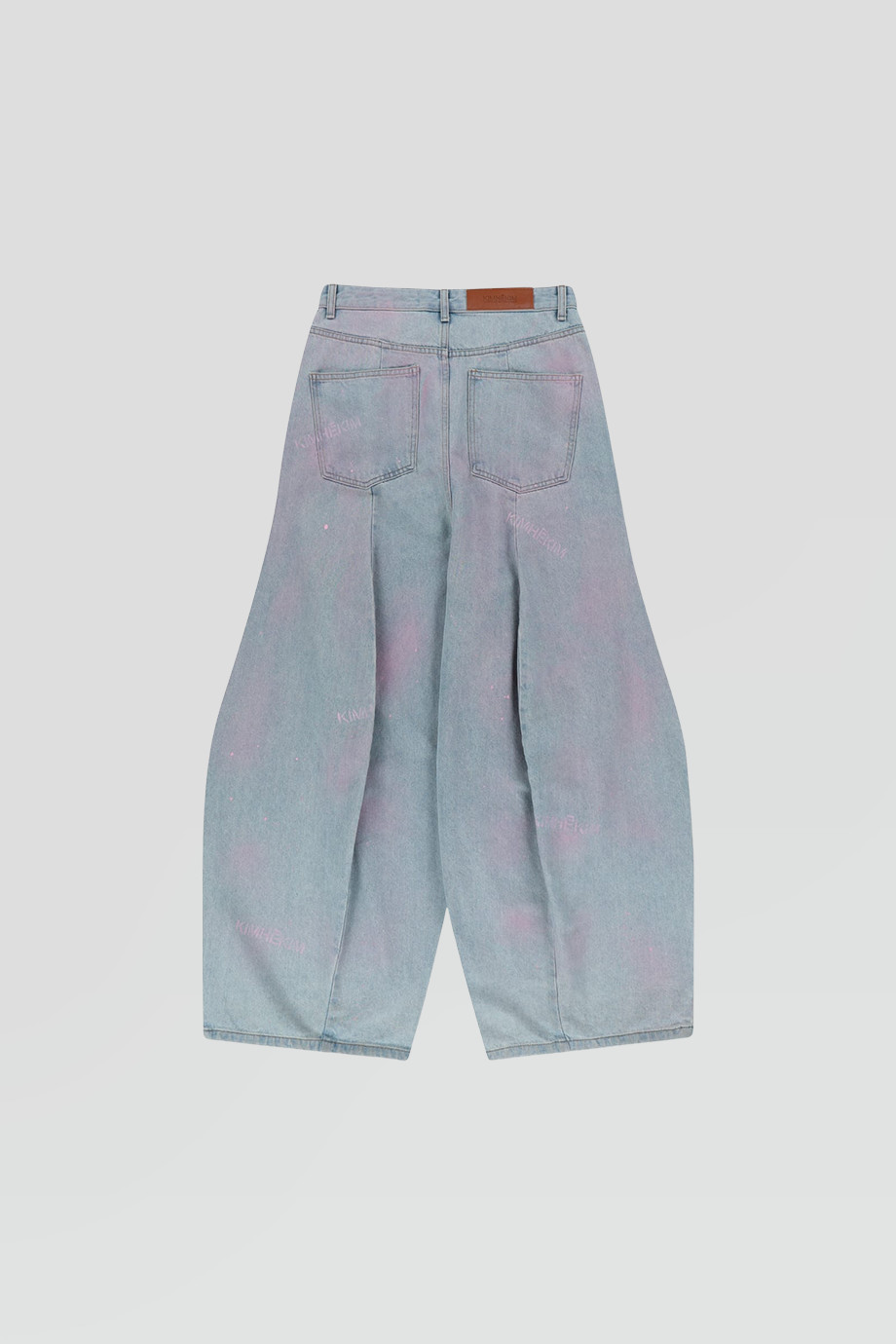 KIMHEKIM｜SPRAY 噴染效果寬版氣球褲