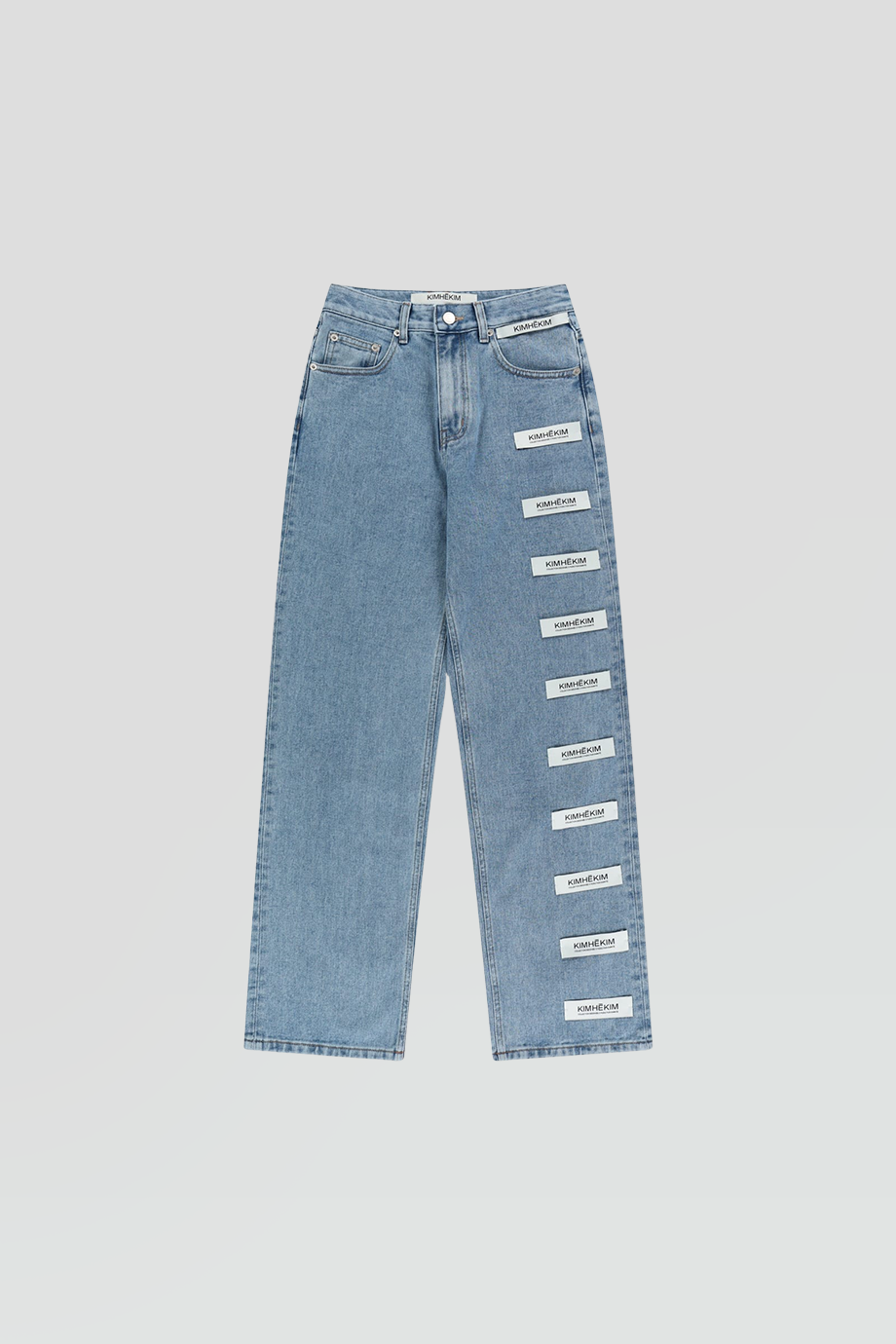 KIMHEKIM｜SARAH 側標飾牛仔褲
