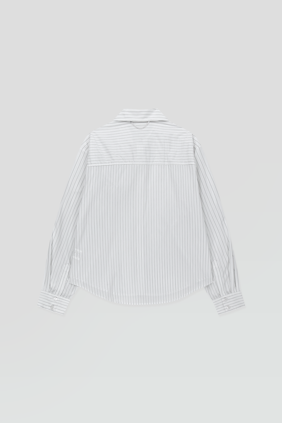 KIMHEKIM｜ROSE 玫瑰裝飾條紋襯衫