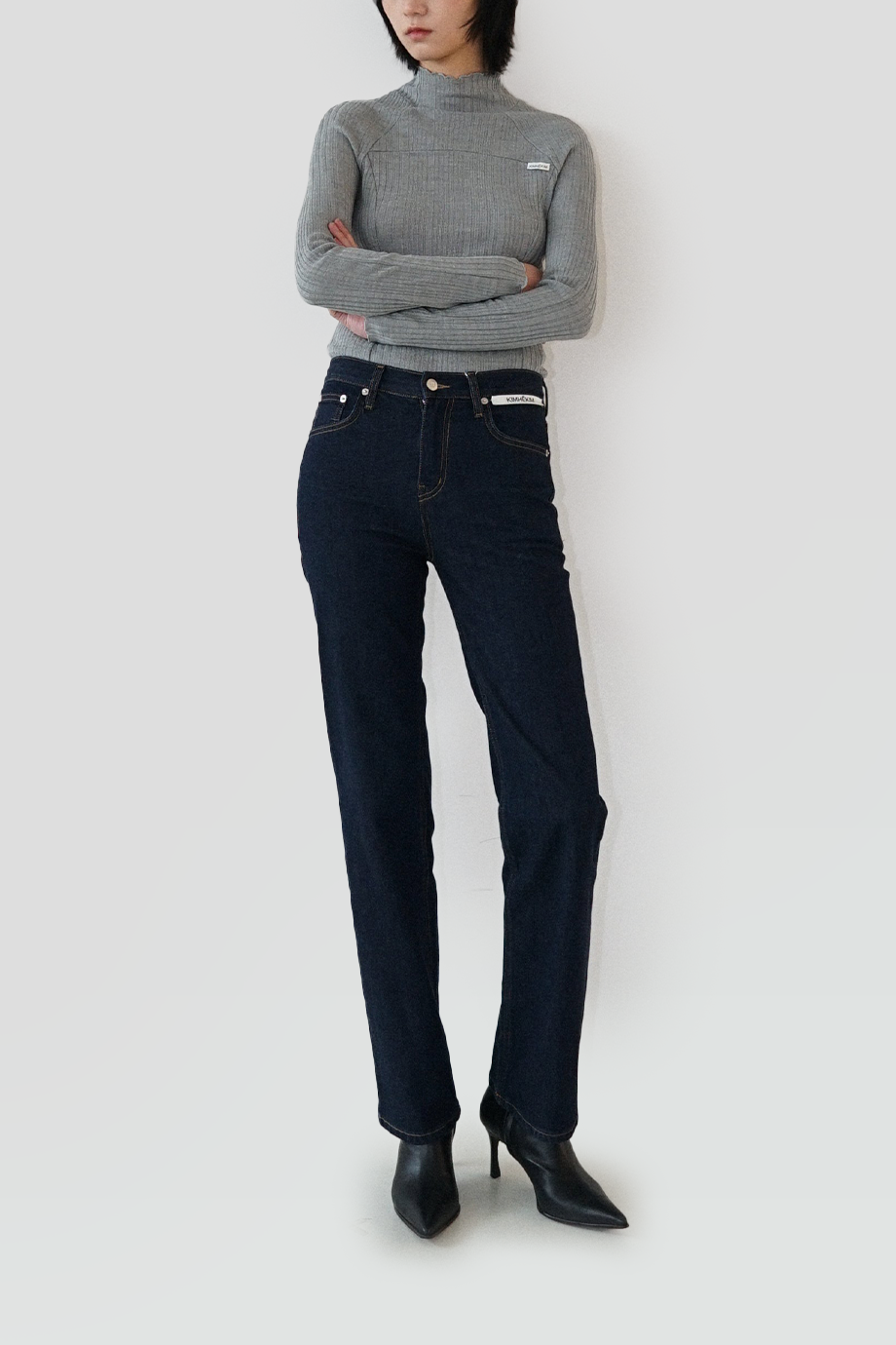 KIMHEKIM｜LESLEY 修身丹寧長褲