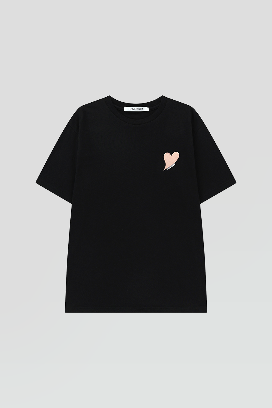 KIMHEKIM｜HEART 愛心補丁短 T