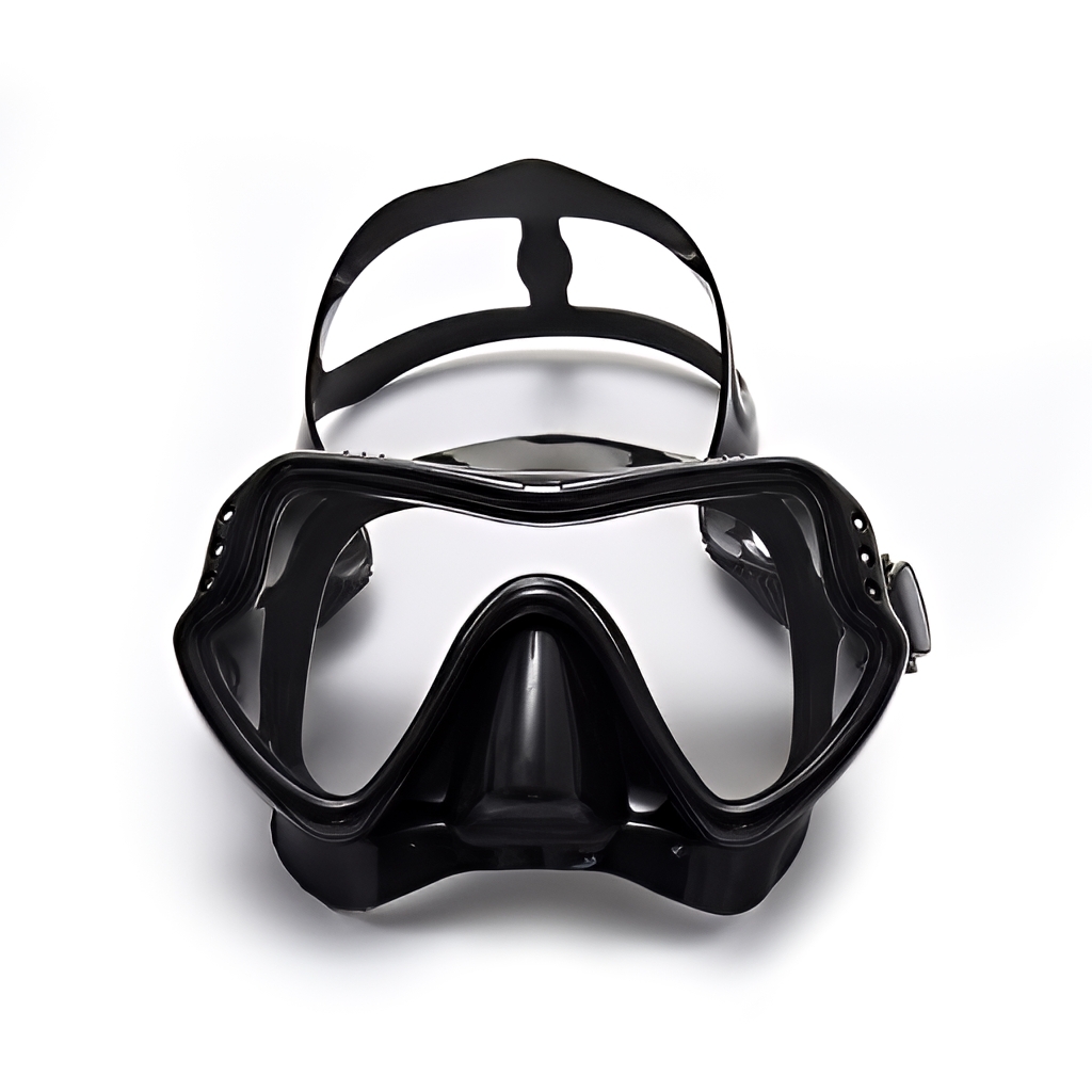 成人款潛水浮潛鏡 - 黑