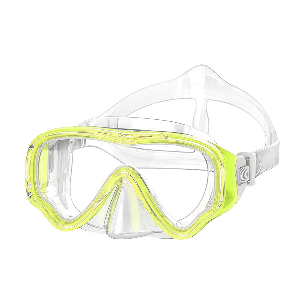 兒童款潛水浮潛鏡 - 黃