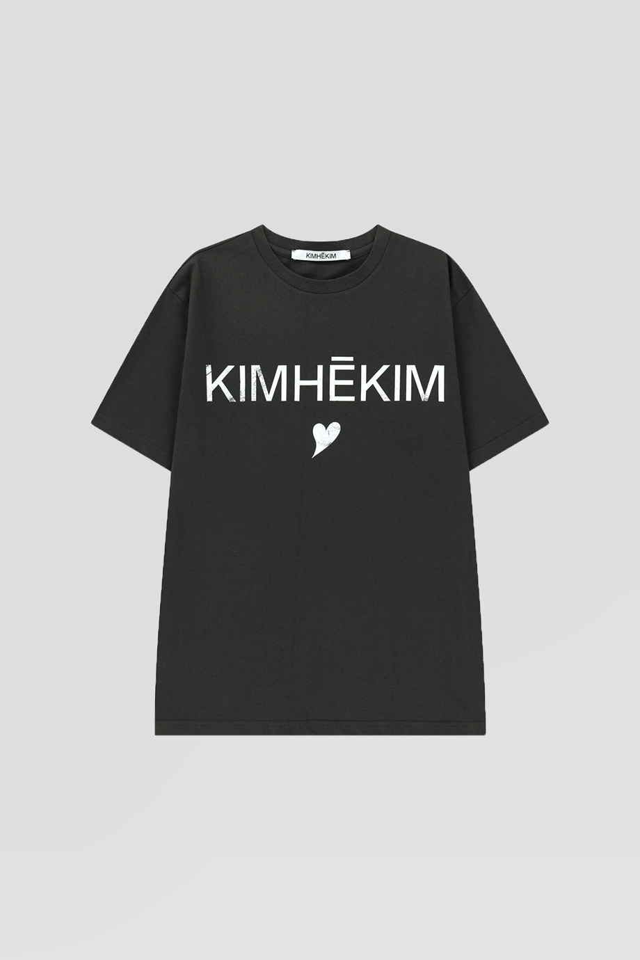 KIMHEKIM｜KIMHEKIM 品牌復古愛心印花短 T