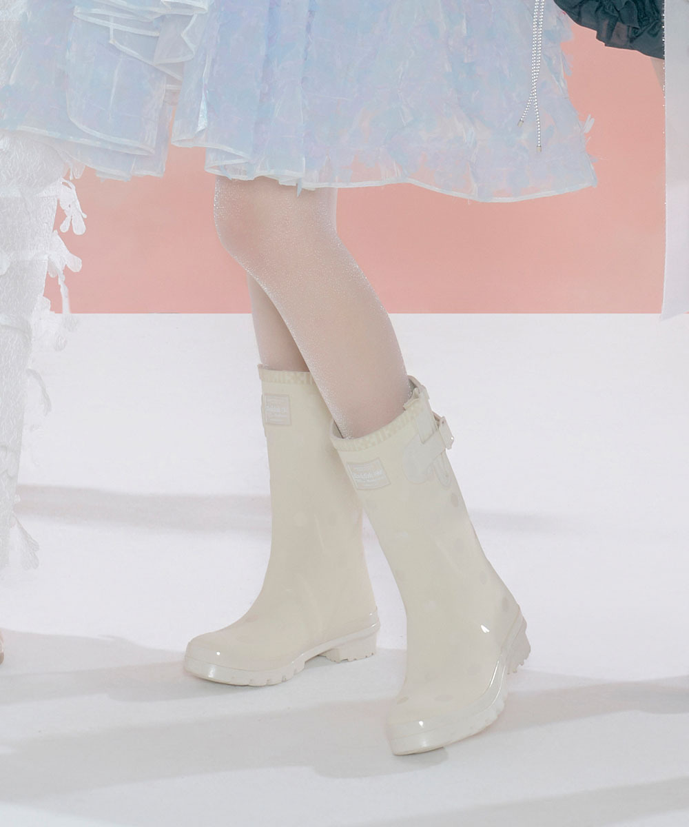 Rockfish Weatherwear [× ILLIT] ORIGINAL RAIN BOOTS SHORT DOT