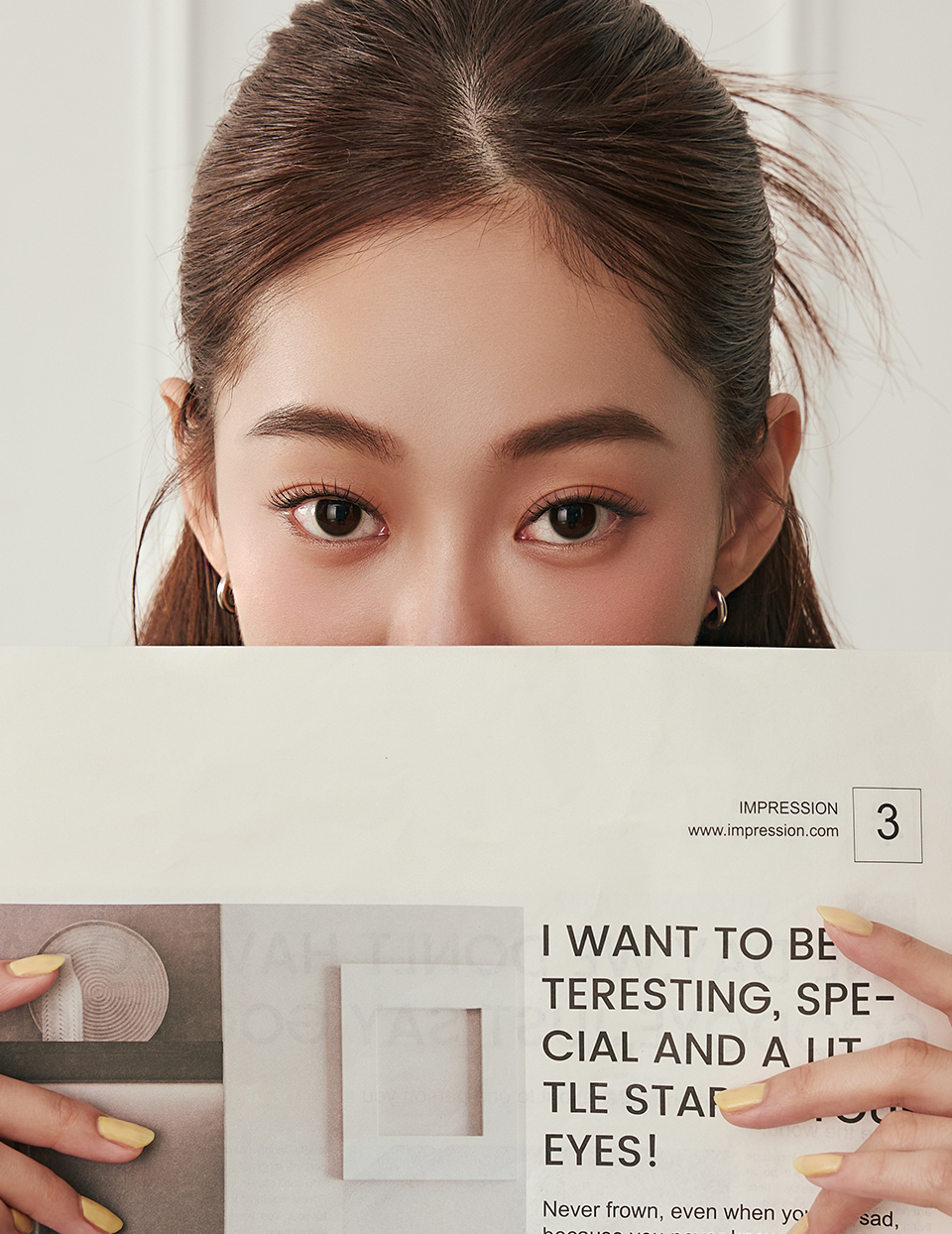 【鈦鋼】極簡光面圓圈。針式耳環-8mm(銀)