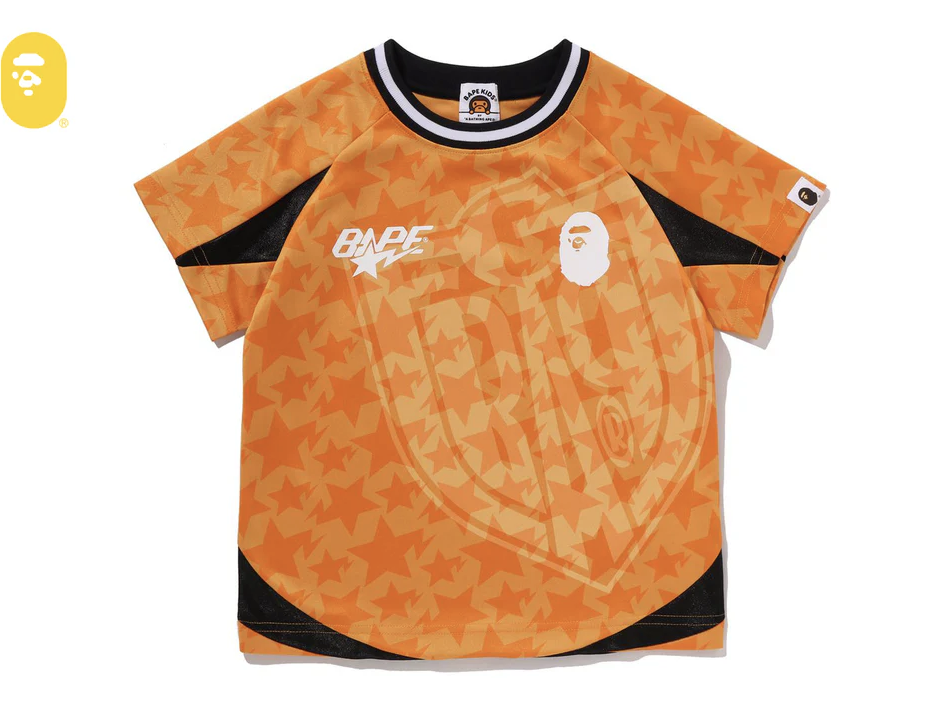 【BAPE童裝】0418 發售 STA ALLOVER SOCCER GAME TEE