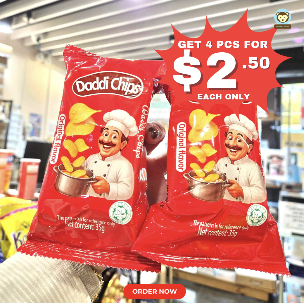 MH Potato Chips 35g (4 for $10)