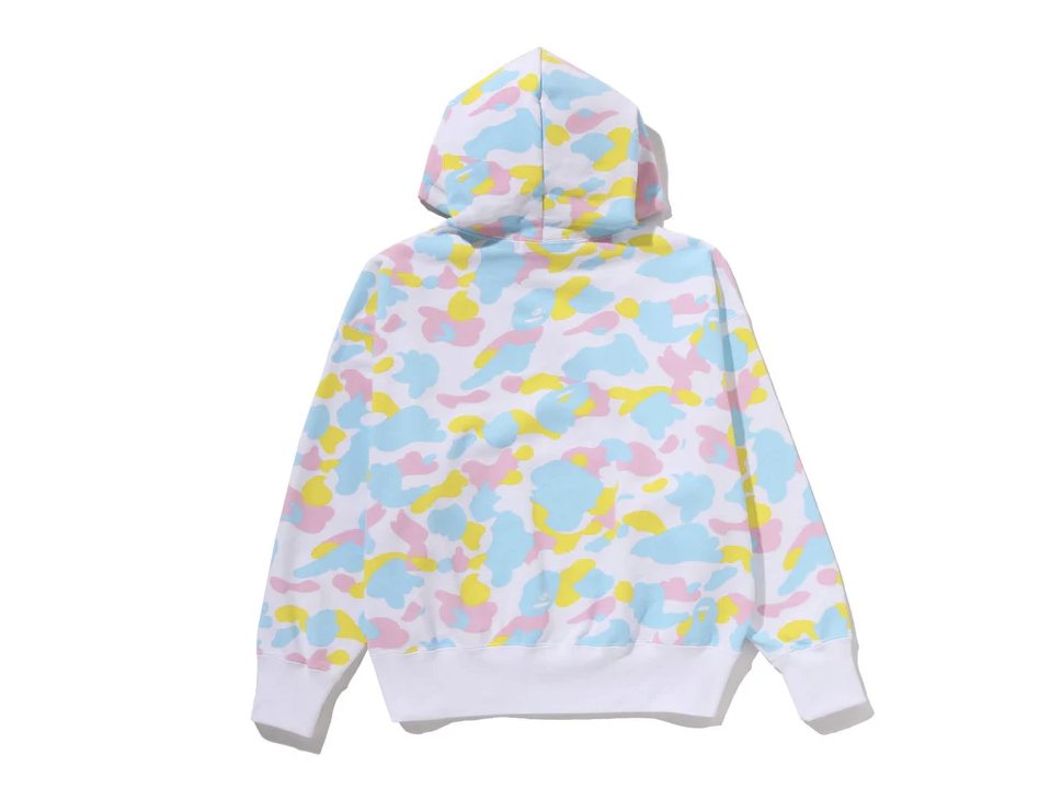 【BAPE女生】0418 發售 寬版水鑽 NEW MULTI CAMO LOGO OVERSIZED PULLOVER HOODIE