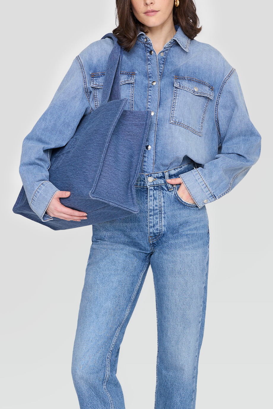 Anine Bing｜LARA 帆布托特包