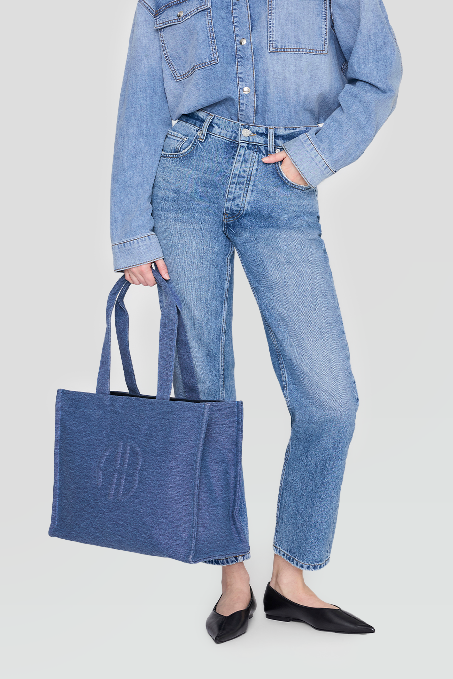 Anine Bing｜LARA 帆布托特包